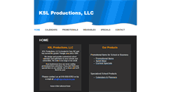 Desktop Screenshot of kslproductions.com